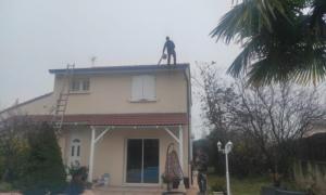 Nettoyage de toiture sur la commune de Beynost